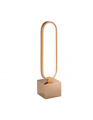 Rose Gold Led Table Lamp - SCHULLER...