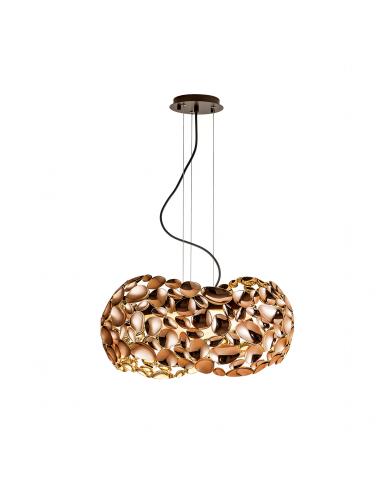 5 light lamp Ø47 Rose Gold - SCHULLER...