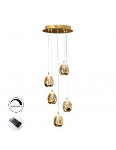 Gold Led Lamp 5 dimmable...