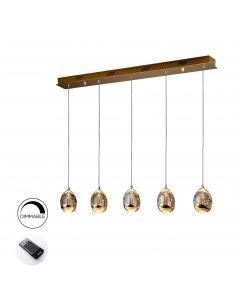 Gold Led Lamp 5 dimmable...