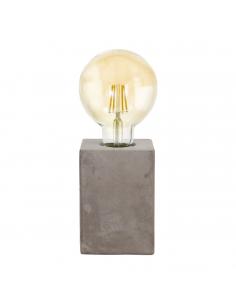 EGLO 49812 - PRESTWICK Living Room Lamp in Grey Ceramic