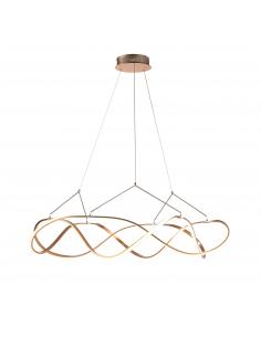 Led Lamp 110Ø Rose Gold -...