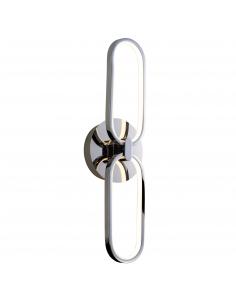 Wall Light 2 Led Chrome -...
