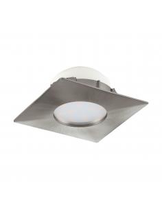 Gray LED recessed lamp -...
