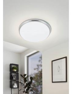 EGLO 75437 - MARUNELLA White Steel Ceiling Light 34 cm 2