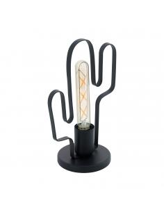 EGLO 49907 - COLDFIELD Lámpara de Salón en Acero negro