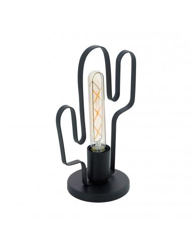 EGLO 49907 - COLDFIELD Living Room Lamp in Black Steel