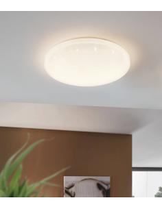 EGLO 75504 - POGLIOLA-S Plafón con efecto cristal 26 cm 2