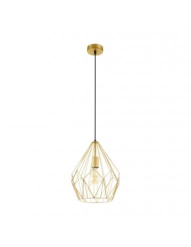 EGLO 49933 - CARLTON Living Room Lamp in Gold Steel