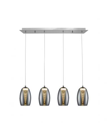 4 Led Chrome Lamp - SCHULLER Nebula