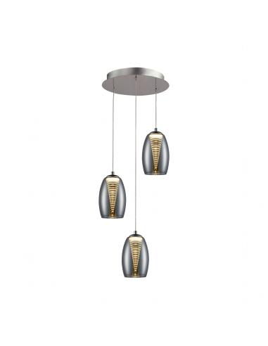 3 Led Chrome Lamp - SCHULLER Nebula