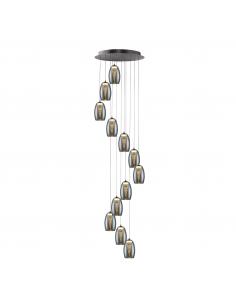 12 Led Chrome Lamp -...