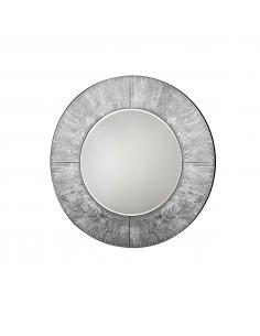 Round Silver Mirror -...