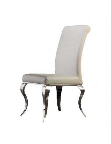 White Steel Chair - SCHULLER Baroque