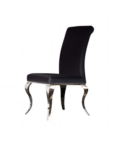 Black Steel Chair - SCHULLER Baroque