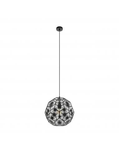 EGLO 39618 - SKOURA 1 Steel Pendant Lamp