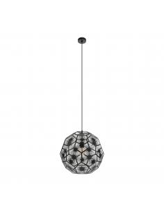 EGLO 39619 - SKOURA 1 Steel Pendant Lamp