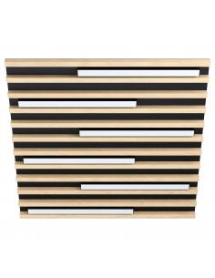 EGLO 39898 - MARREIRA Wall / ceiling lamp in Steel and Wood