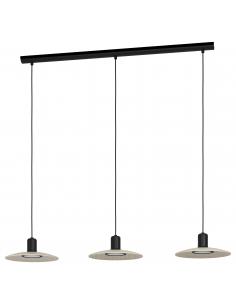 EGLO 39912 - MAYAZES Pendant lamp in Steel and Wood