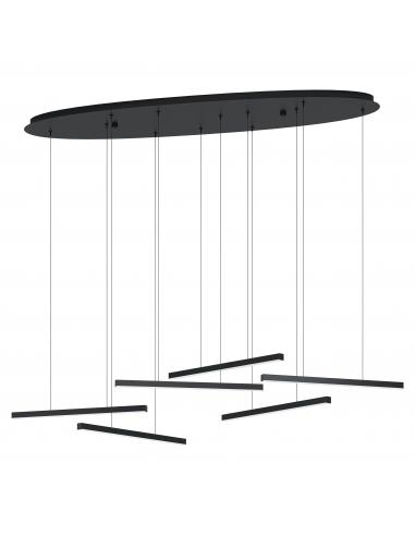 EGLO 39915 - LINDOZA Pendant Lamp in Steel and Acrylic