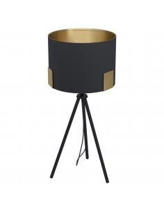 EGLO 39965 - TORTOLA 1 Table lamp in Steel and Textile