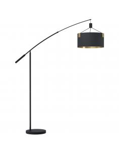 EGLO 39966 - TORTOLA 1 Floor lamp in Steel and Textile