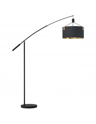 EGLO 39966 - TORTOLA 1 Floor lamp in Steel and Textile