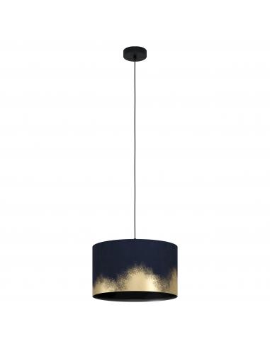 EGLO 39973 - CASUARITA Pendant lamp in Steel and Textile