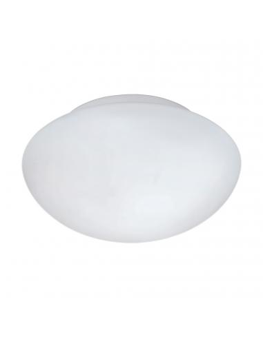 EGLO 81635 - ELLA Lámpara de Salón en Acero blanco y Vidrio opalino mate