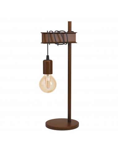 EGLO 43525 - TOWNSHEND 4 Lámpara de mesa en Acero