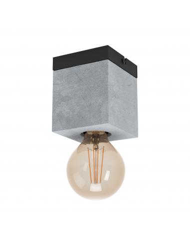 EGLO 43595 - PRESTWICK 3 Ceiling lamp in Steel and Concrete