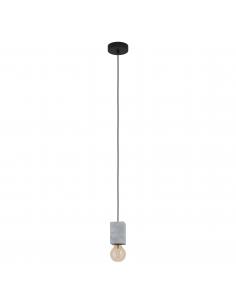 EGLO 43597 - PRESTWICK 3 Steel and Concrete Pendant Lamp
