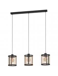 EGLO 43605 - DELLOW Pendant Lamp in Steel and Steel