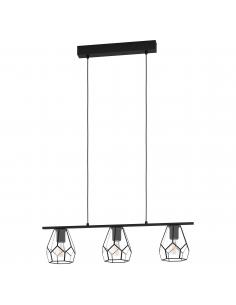 EGLO 43644 - MARDYKE Steel and Glass Pendant Lamp