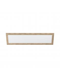 EGLO 99437 - PIGLIONASSO Ceiling lamp in Steel, acrylic and Wood