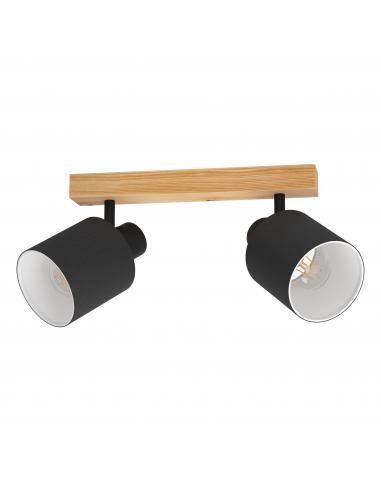 EGLO 99489 - BATTLES Focus on Wood, Steel and Textiles