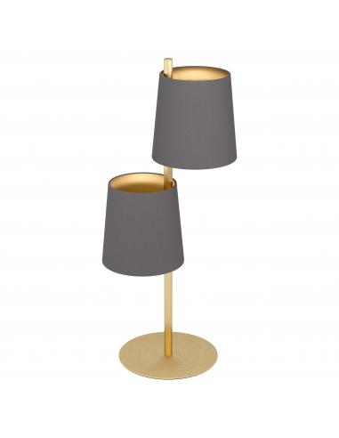 EGLO 99611 - ALMEIDA 2 Table lamp in Steel and Textile