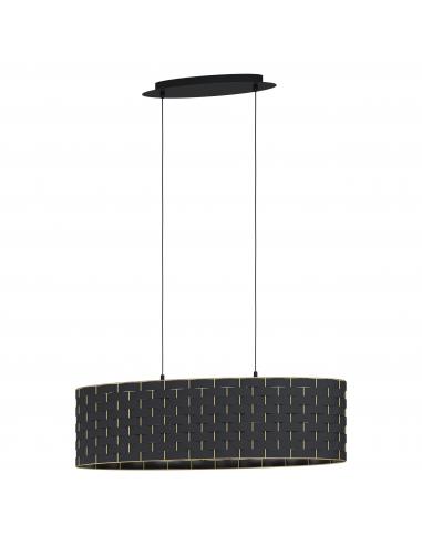 EGLO 99613 - MARASALES Pendant lamp in Steel and Textile