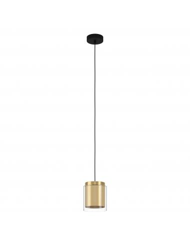 EGLO 99651 - LAGUNITAS Steel and Glass Pendant Lamp