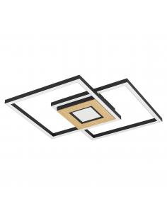 EGLO 99659 - MARINELLO Ceiling lamp in Aluminum, steel, wood and Acrylic