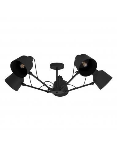 EGLO 99667 - BASURTU Ceiling Lamp in Steel