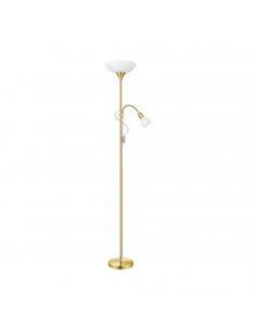 Floor lamp with articulated arm gold - EGLO Up2