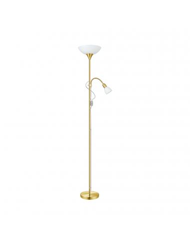 Floor lamp with articulated arm gold - EGLO Up2