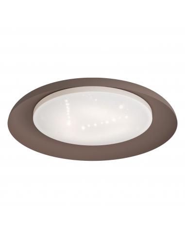 EGLO 99704 - PENJAMO Ceiling lamp in Steel and Acrylic with crystal effect