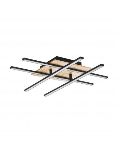 EGLO 99793 - MARINELLO 1 Ceiling lamp in Aluminum, steel, wood and Acrylic