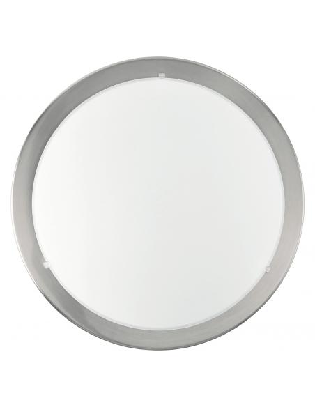 EGLO 82942 - PLANET Living Room Lamp in Matte Nickel Steel and Satin Glass