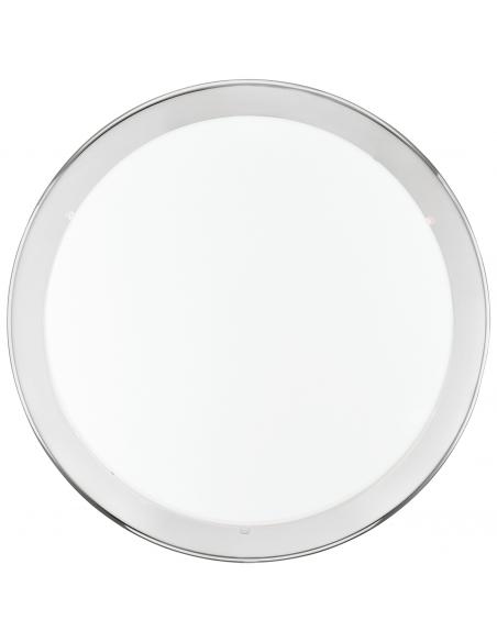 EGLO 82944 - PLANET Living Room Lamp in Chrome Steel and Satin Glass