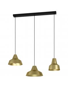 EGLO 390016 - SAVARNA Pendant Lamp in Steel and Steel