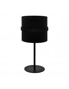 EGLO 390035 - PARAGUAIO Lámpara de mesa en Acero y Textil, vidrio