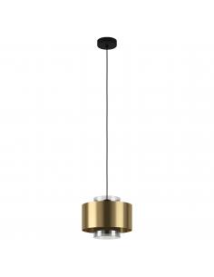 EGLO 390066 - DUGLIA Pendant lamp in Steel and Glass, sheet